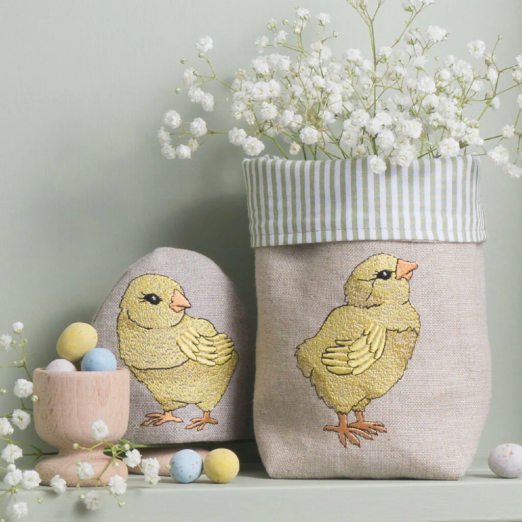 Little Chick Fabric Pot - Image 3