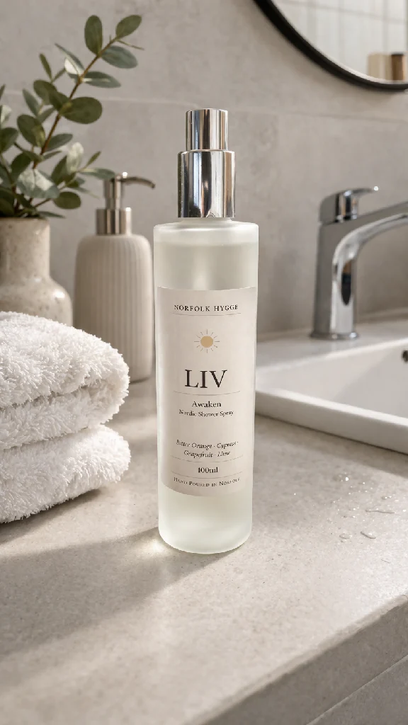 LIV — Awaken Nordic Shower Spray | Bitter Orange, Cypress, Grapefruit, Lime - Image 2