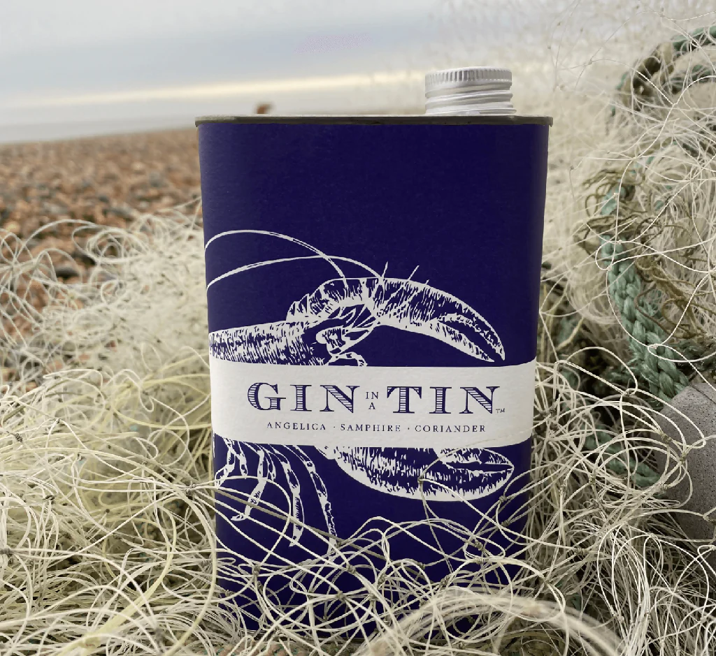Lobster Tin Of Gin | 50cl Tin - Image 3