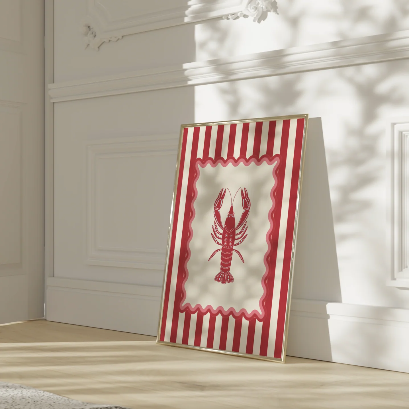 Lobster Wall Art Coastal Print - Image 6