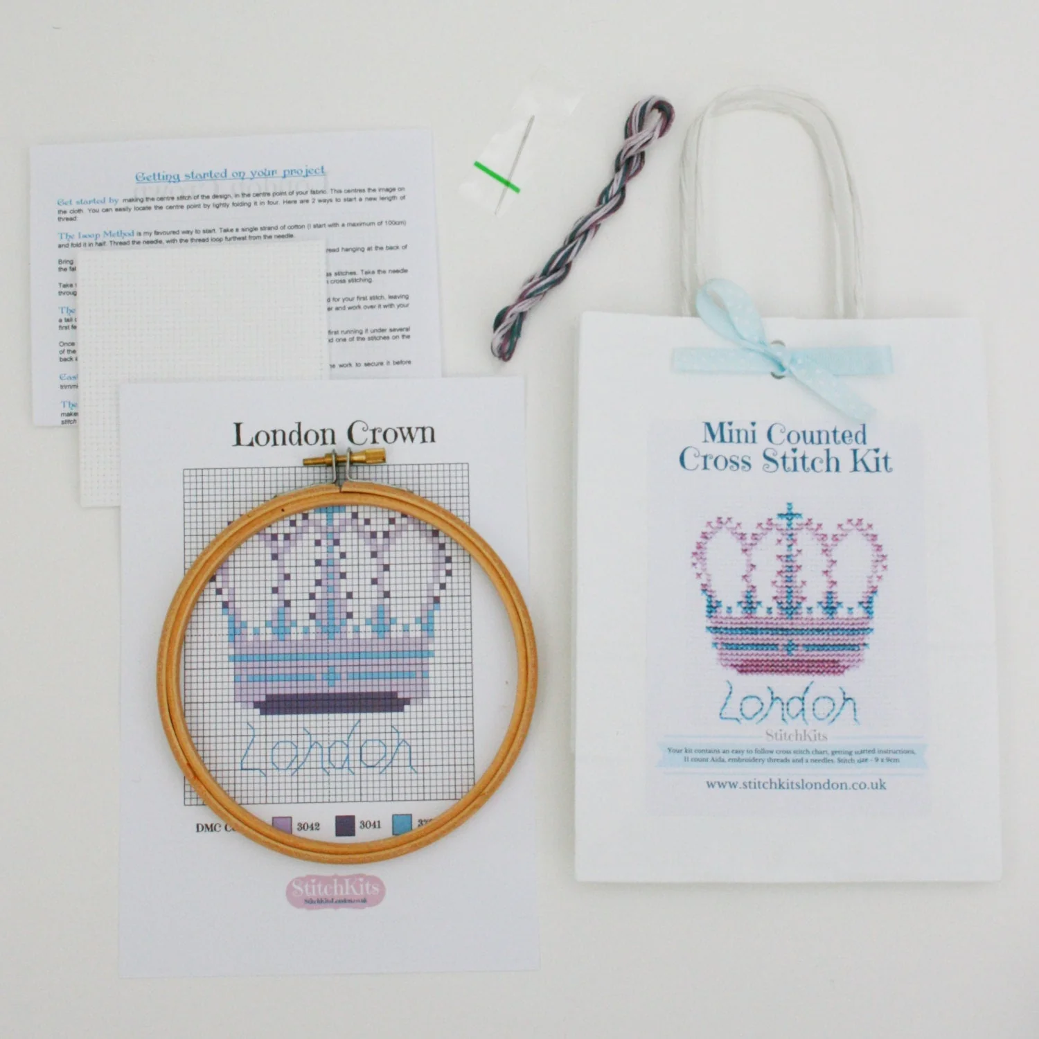 London Crown Cross Stitch Kit - Image 2