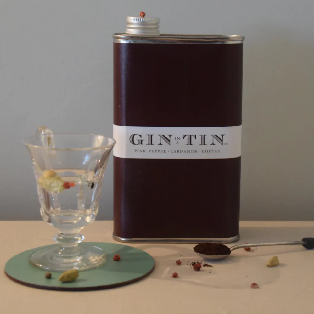 London Dry Pink Pepper, Cardamom & Coffee Gin In A Tin | 50cl Tin