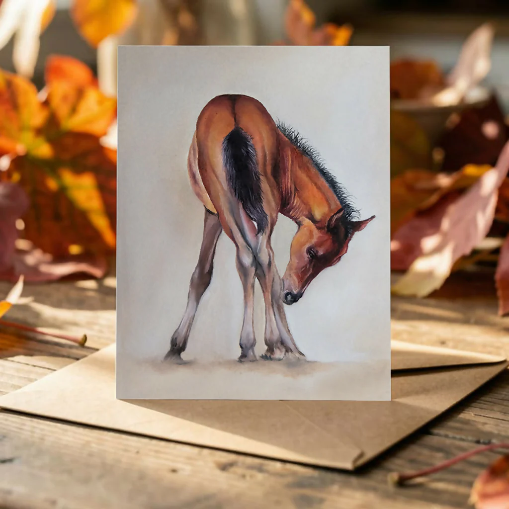 Long Legs - A5 Greeting Card
