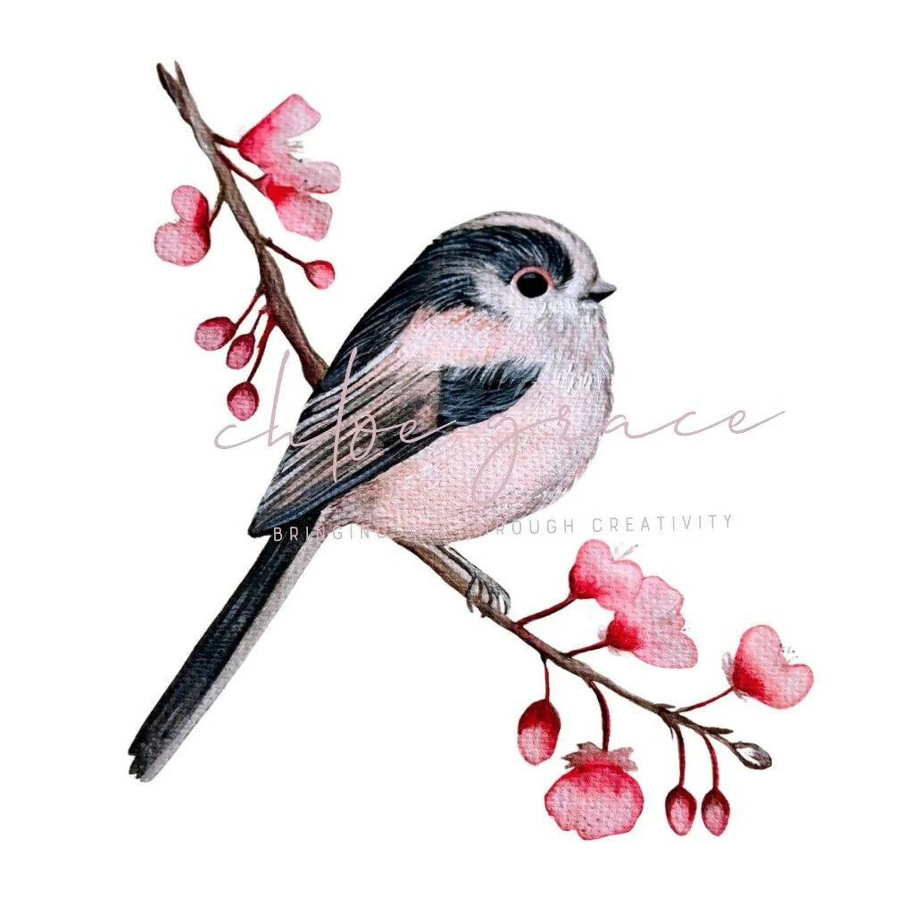 Long Tailed Tit Bone China Mug - Country Collection - Image 2