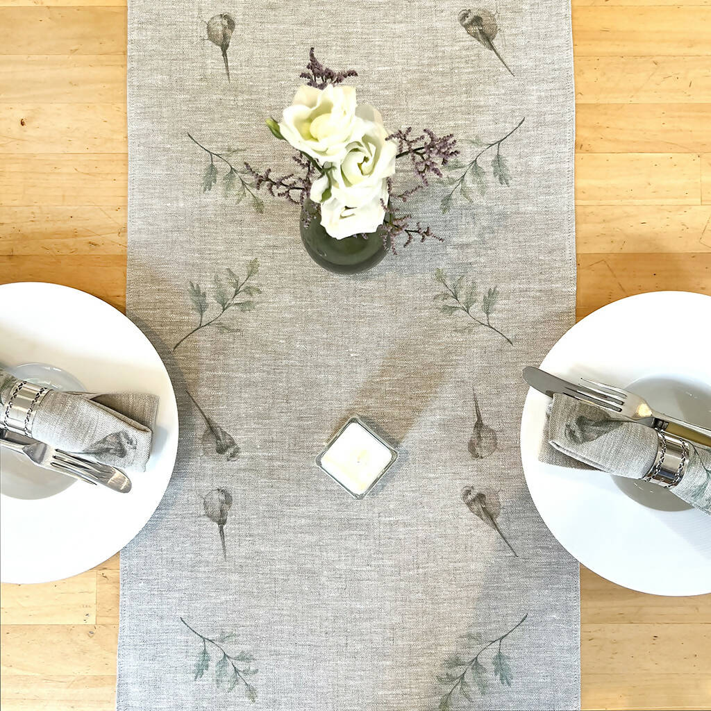 Long-tailed Tits Table Runner - Image 2