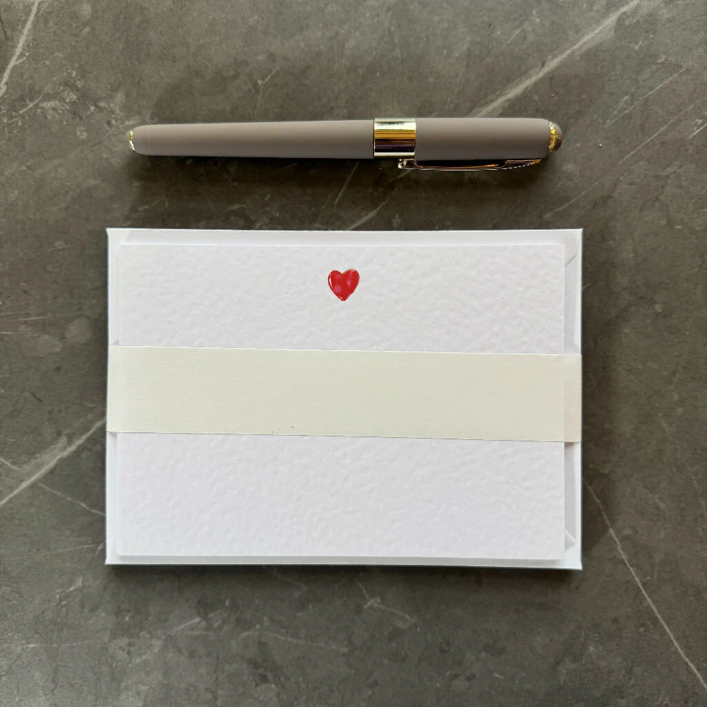 Love Heart Note Cards - Image 2