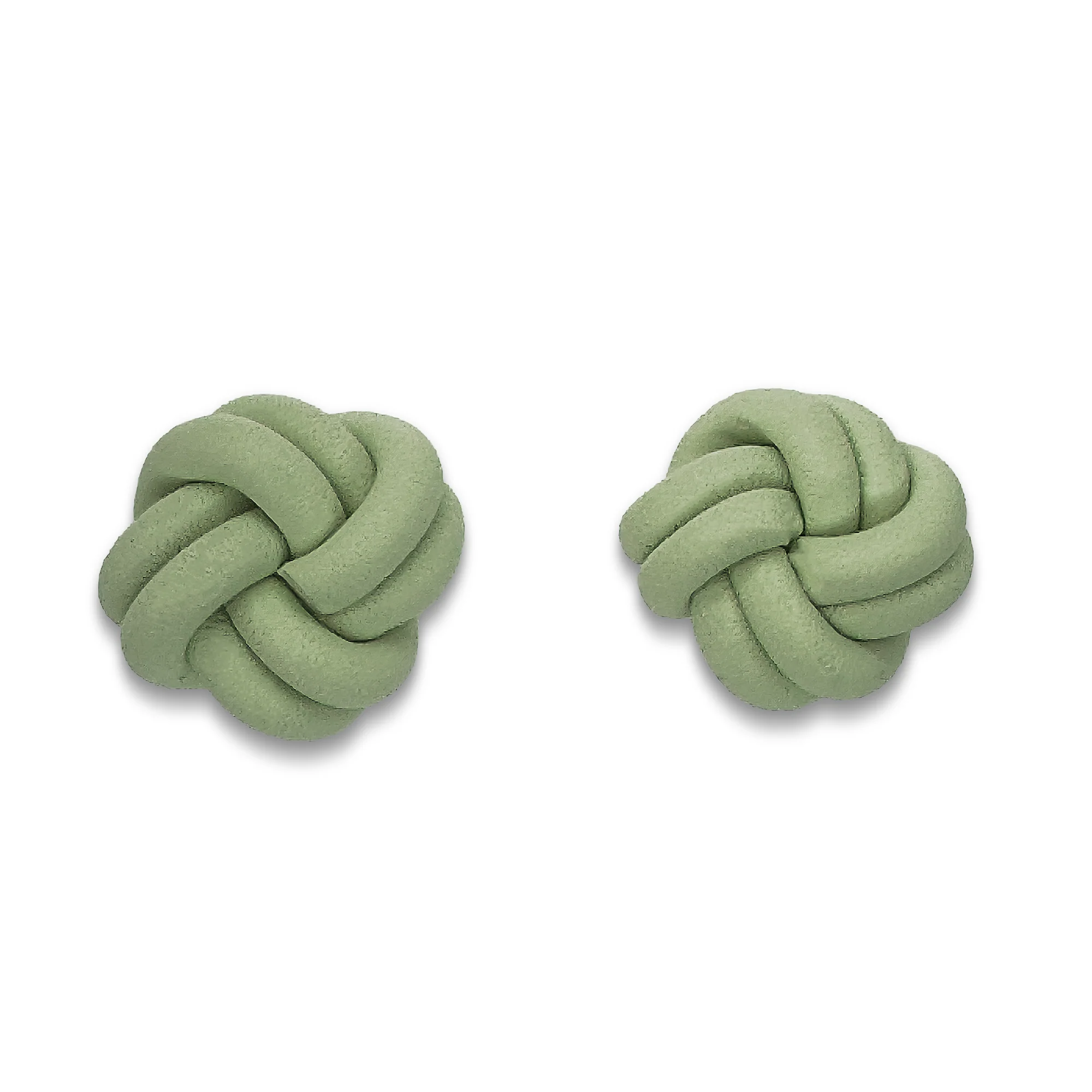 Love Knots | Olive | Stud Earrings - Image 2