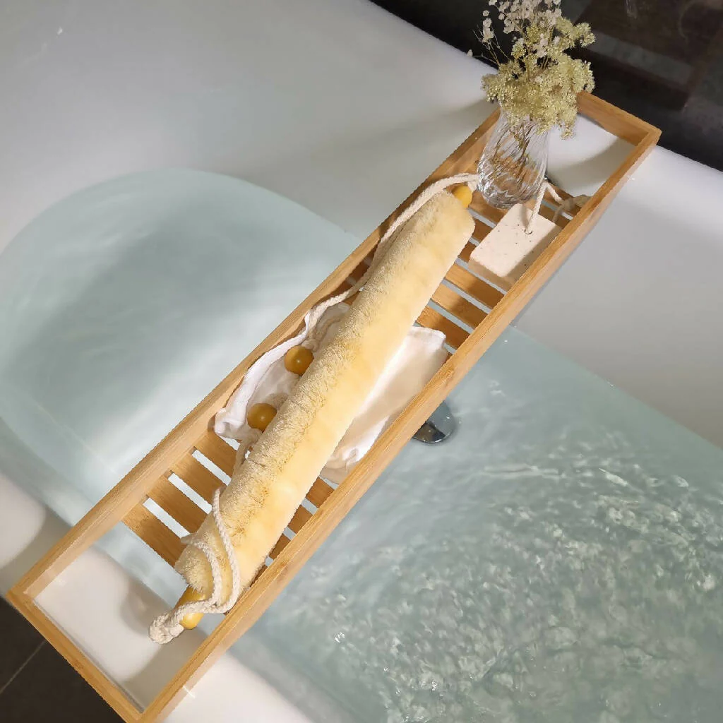 Luxury Back Body Brush with Cotton Cords