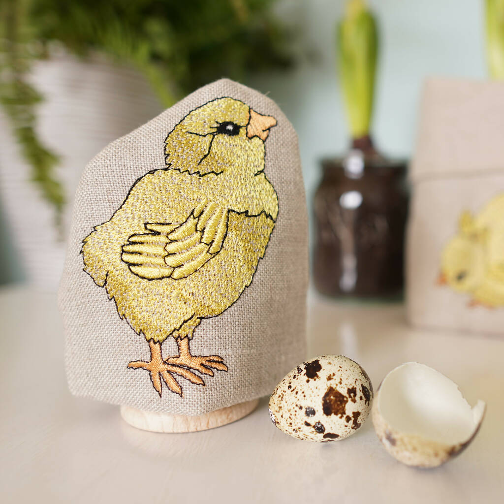Luxury Embroidered Little Chick Gift Set - Image 3