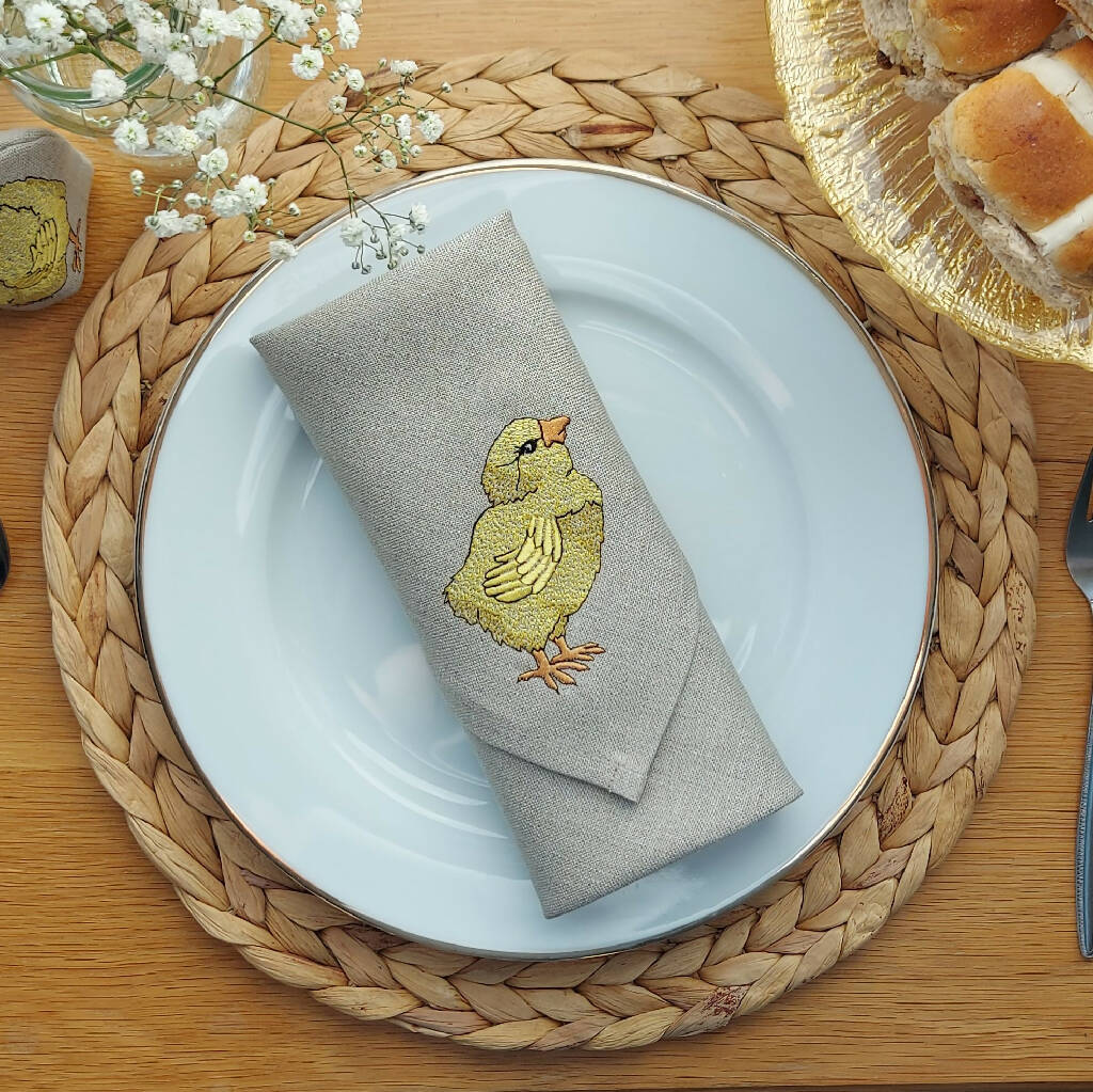 Luxury Embroidered Little Chick Gift Set - Image 5