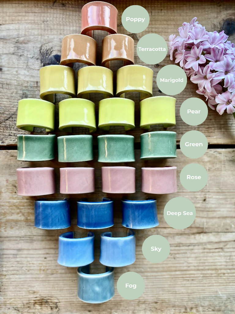 Luxury Personalised Ceramic Napkin Rings – Wedding Favours & Place Settings - Image 11