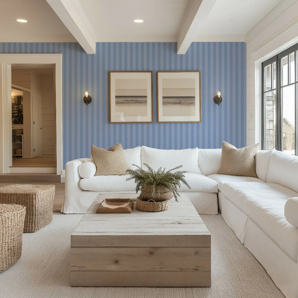 Lyme Regis Stripe Wallpaper