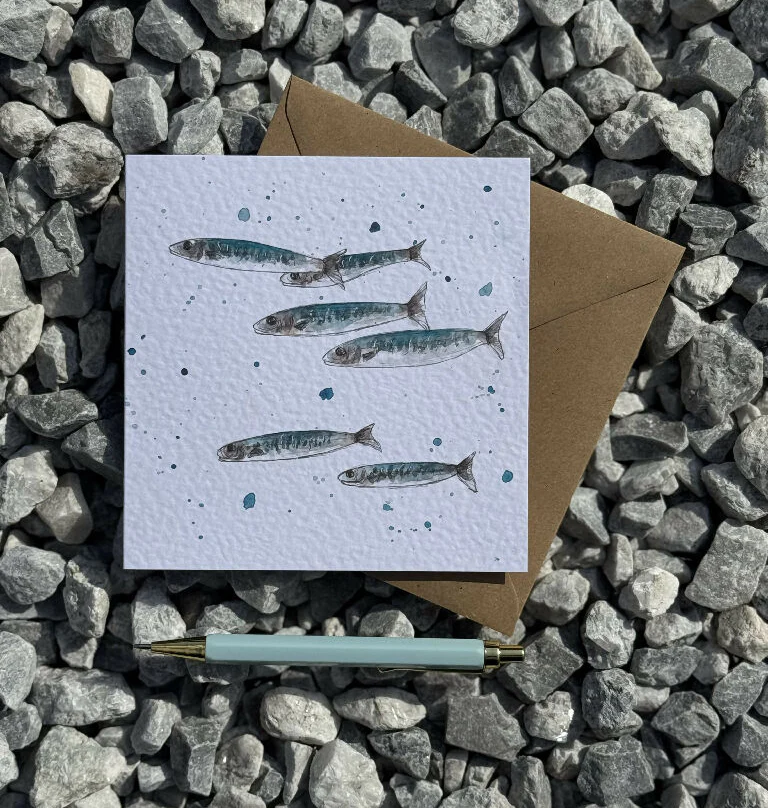 Mackerel Greeting Card - Image 3