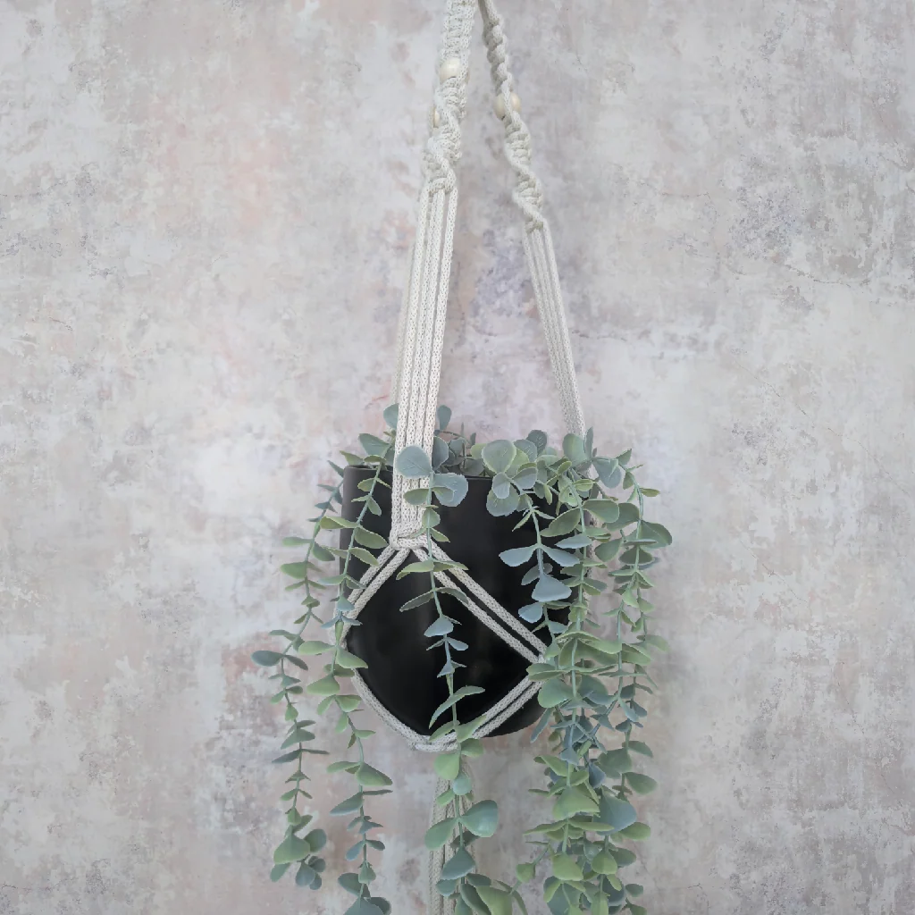 Macrame Plant Hanger Kit - Beginner - Image 2