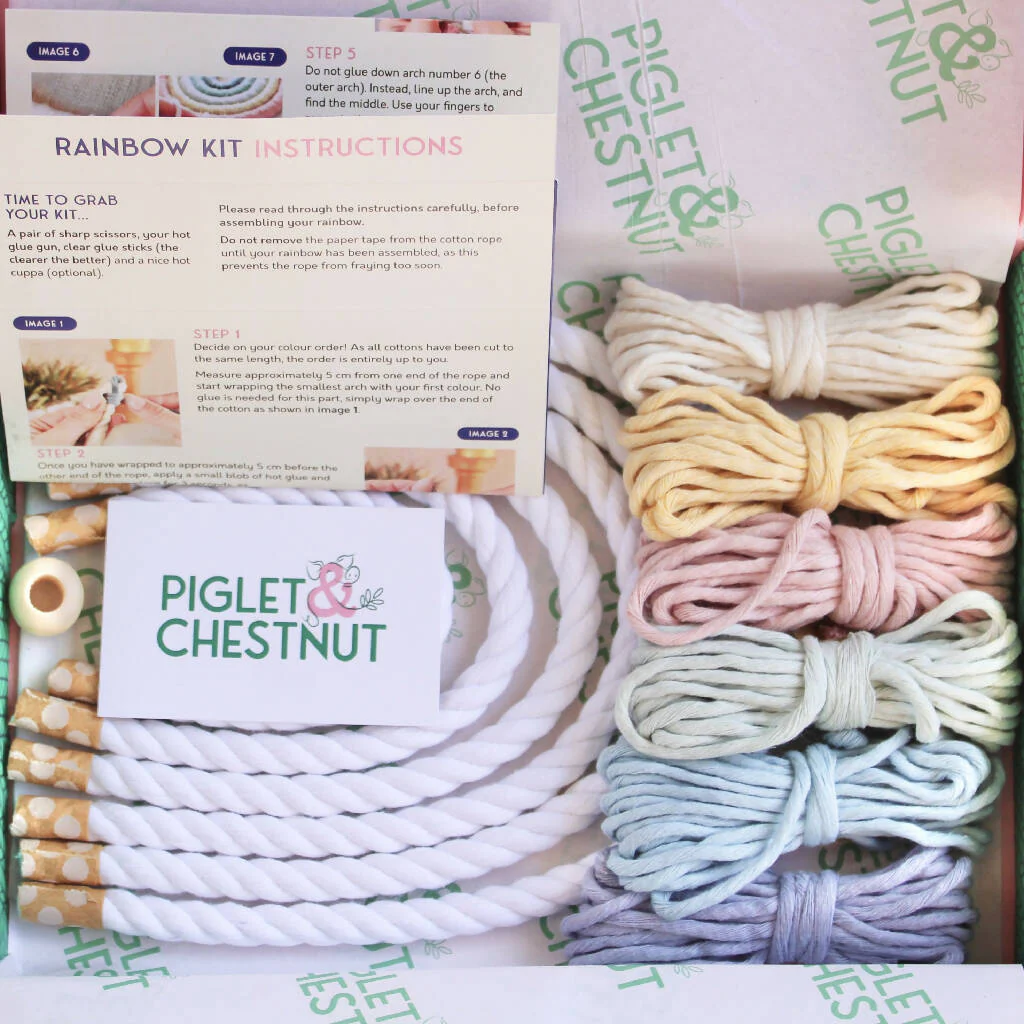 Macrame Rainbow Craft Kit - Image 10