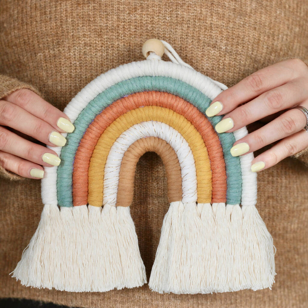 Macrame Rainbow Craft Kit - Image 4
