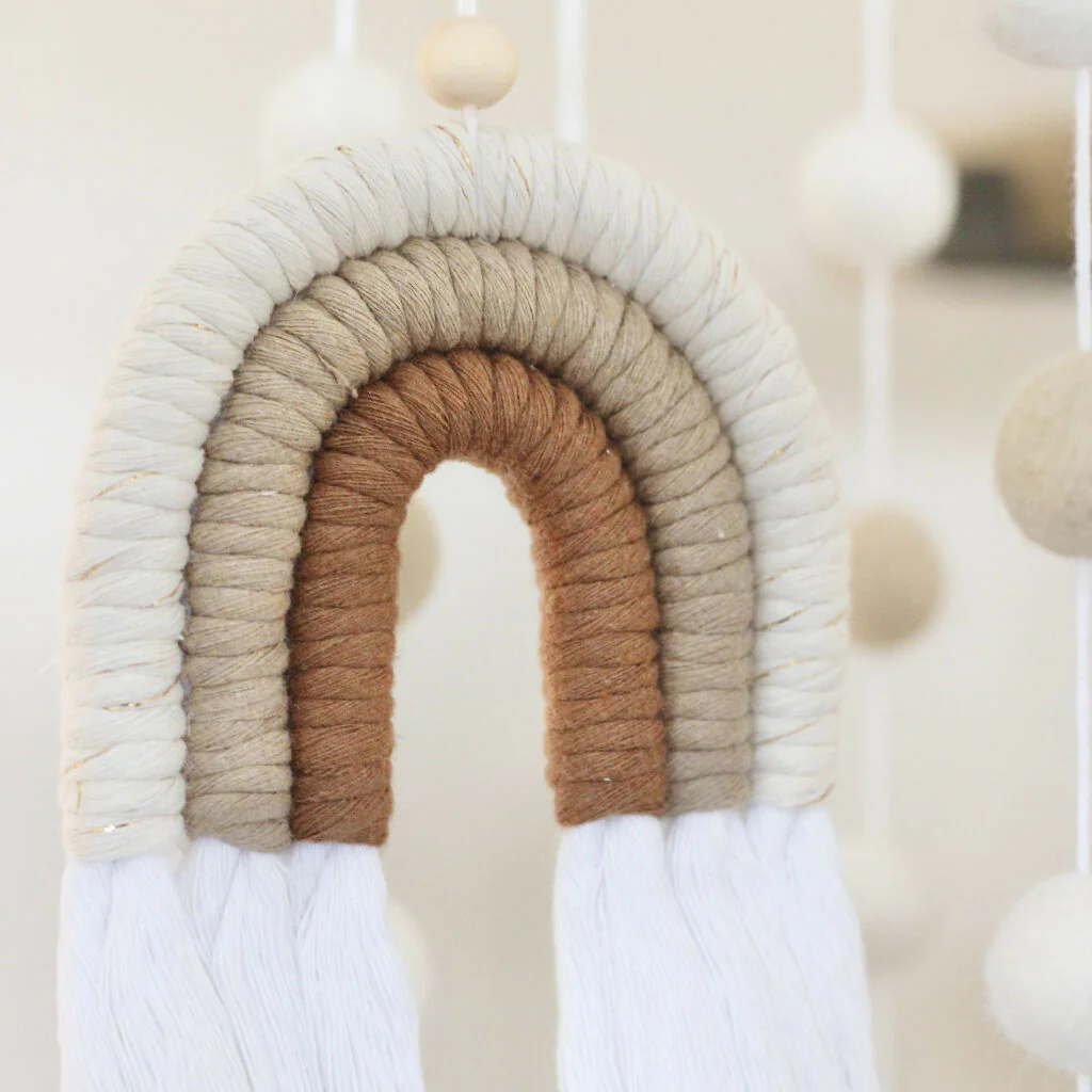 Macrame Rainbow Mobile - Image 7