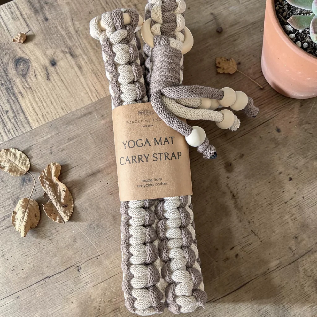 Macrame Yoga Mat Strap - Image 2