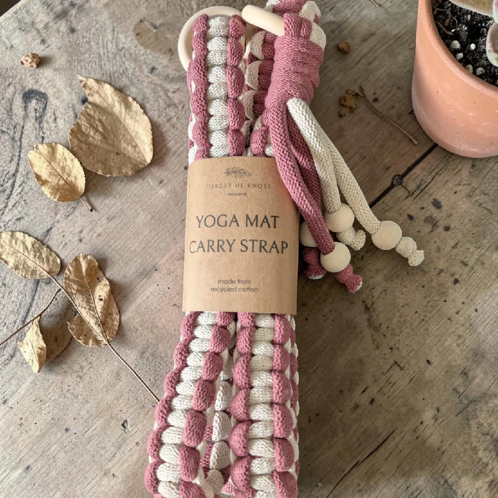 Macrame Yoga Mat Strap - Image 3