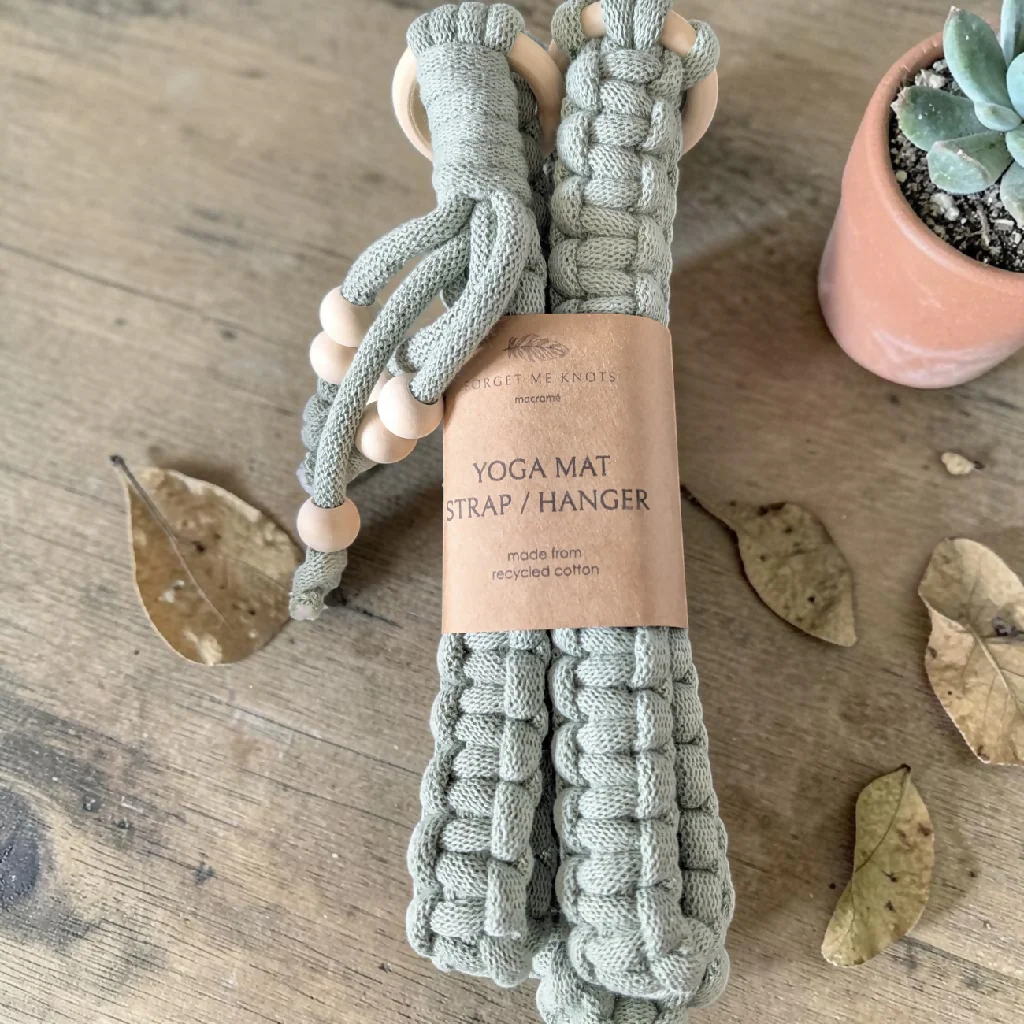 Macrame Yoga Mat Strap - Image 5
