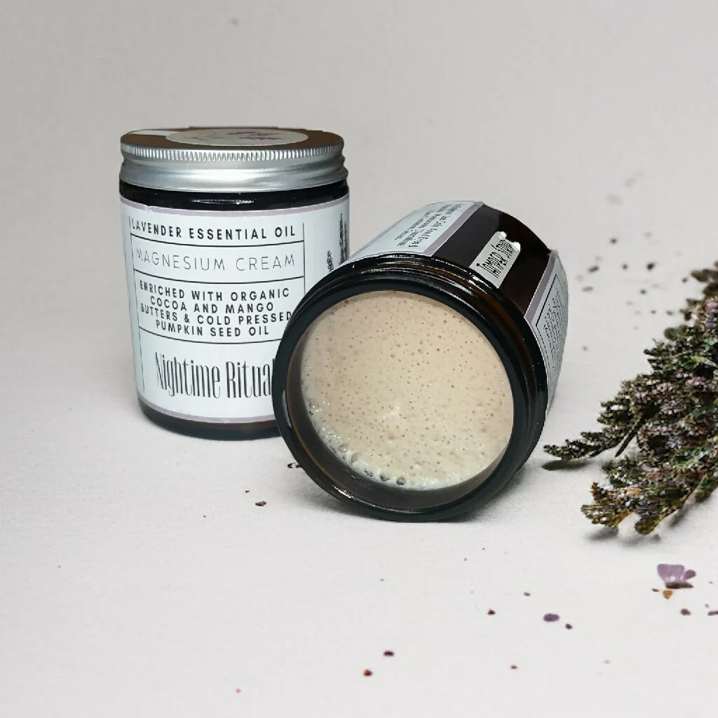 LARGE Magnesium Cream for Sleep, Restless Legs Muscle Cramps - Lavender Essential Oil 150g - Image 12