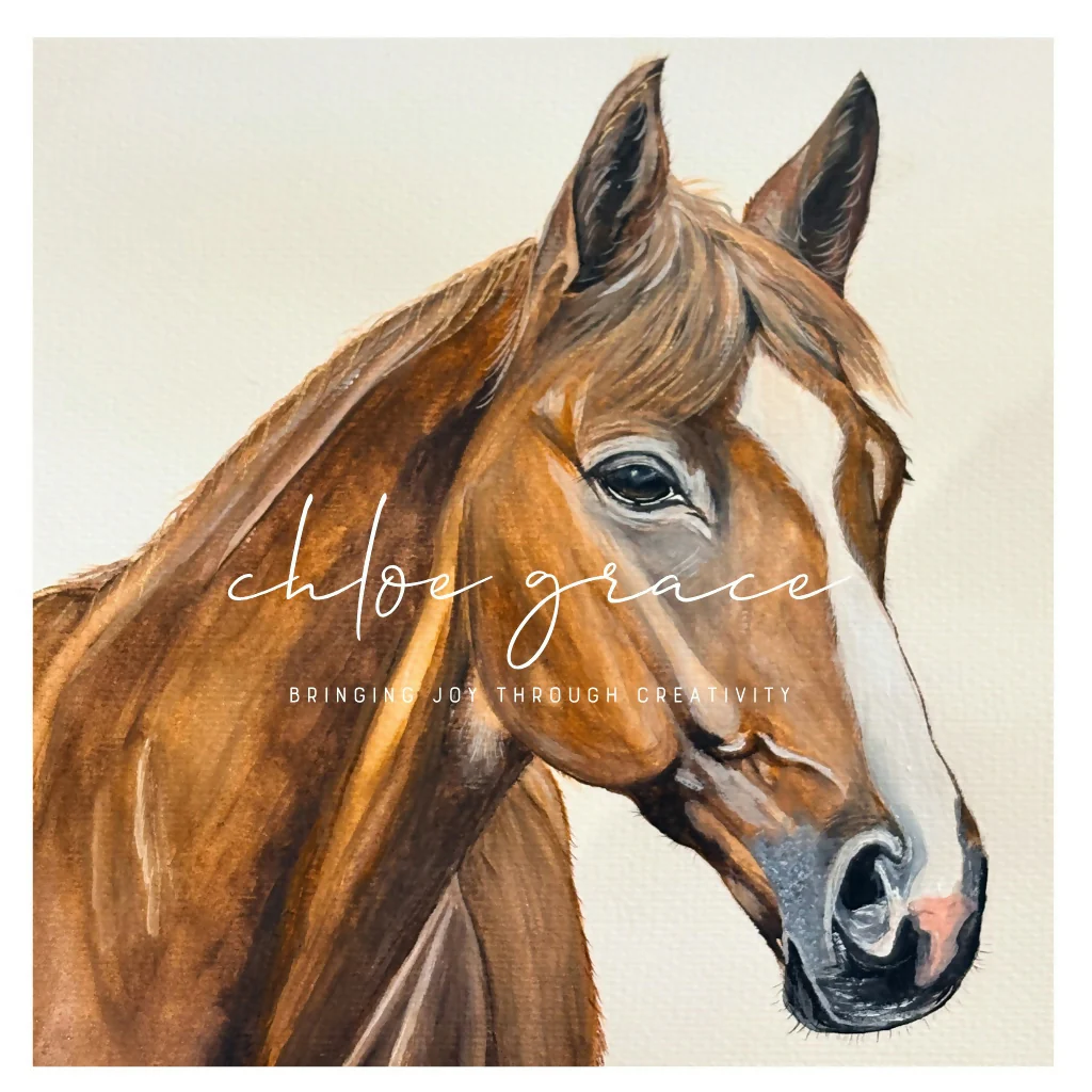 "Majestic Reign" A4 Horse Print - Country Collection - Image 3