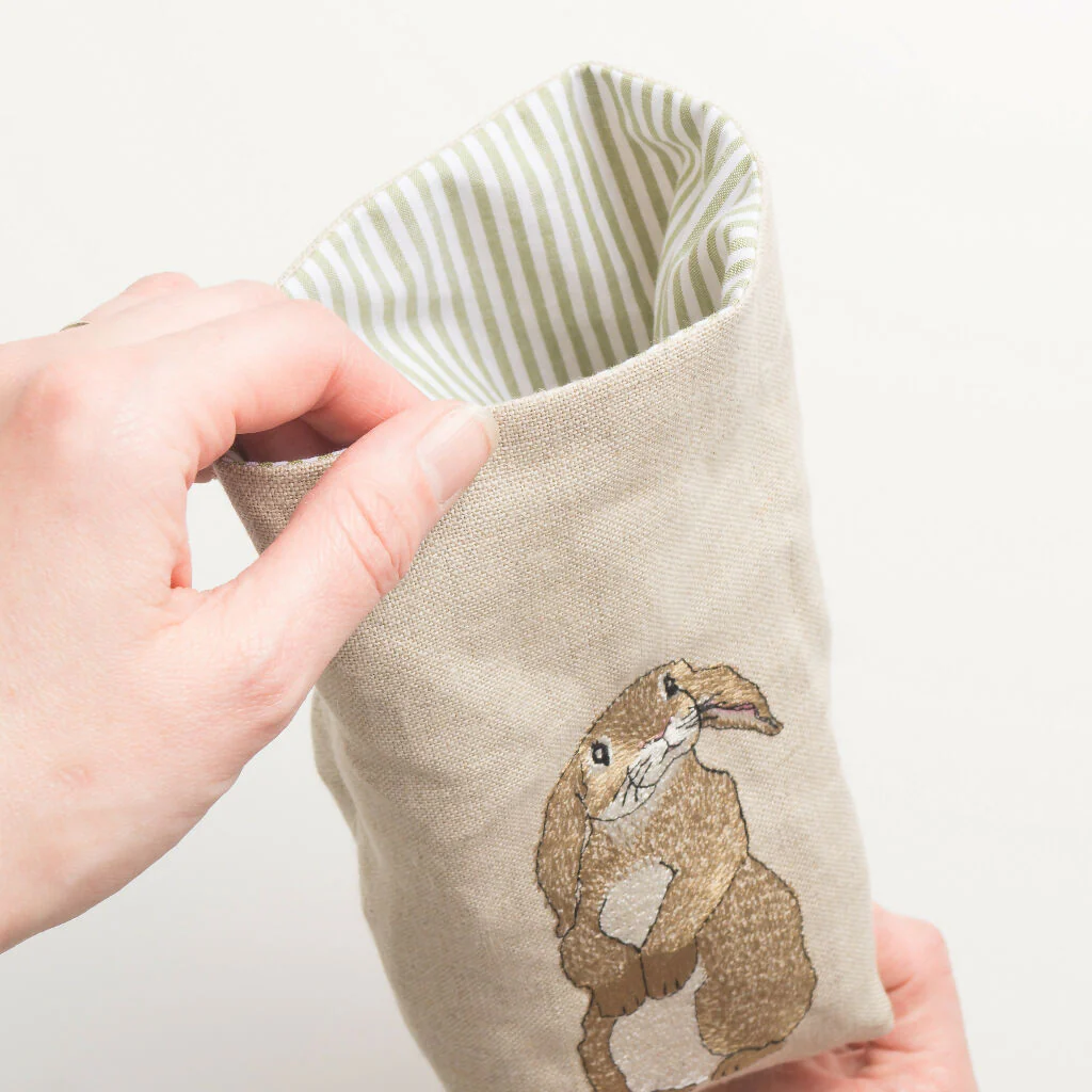 Make Your Own Rabbit Fabric Pot Sewing Kit - Image 4