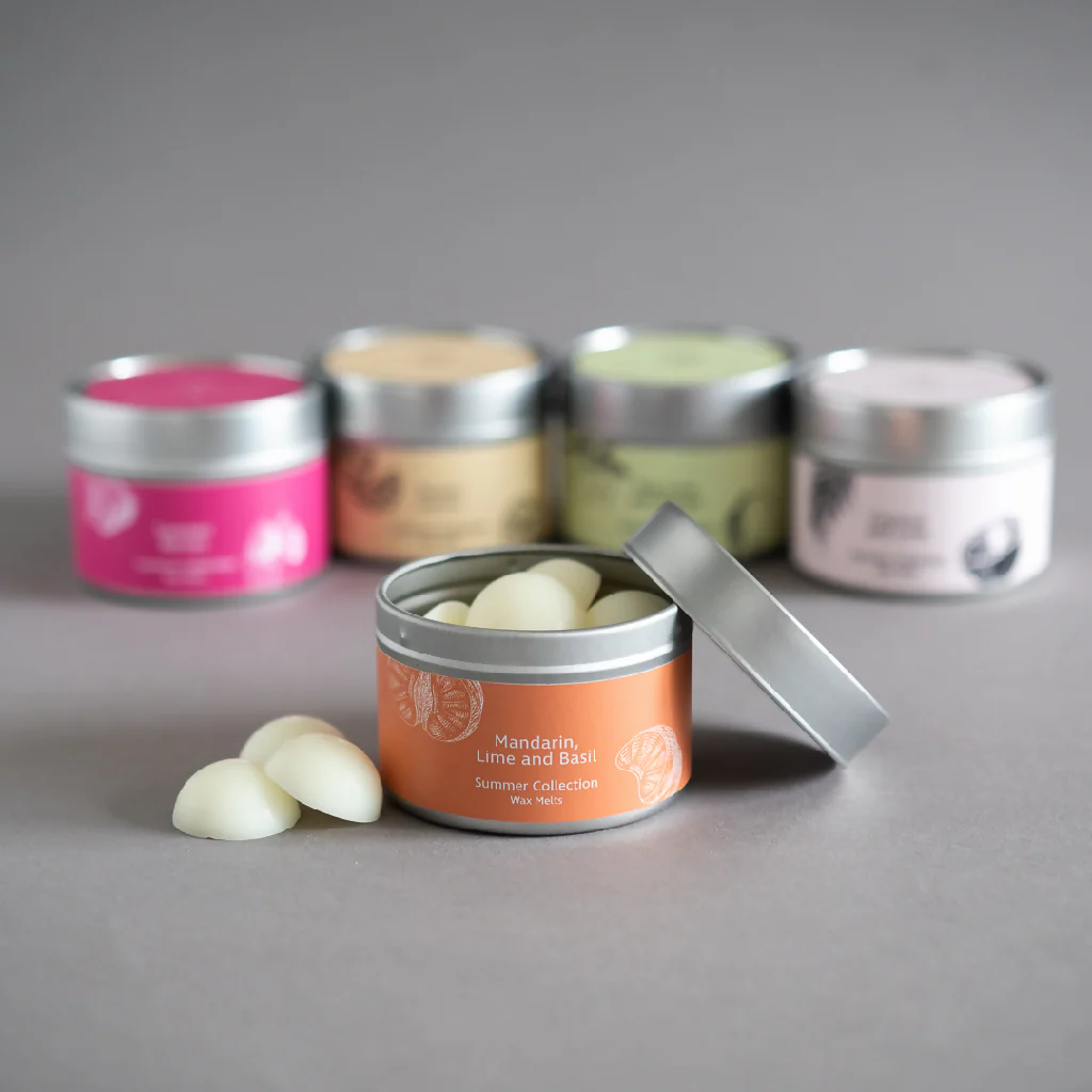 Mandarin, Lime and Basil Candle or Wax Melts - Image 3