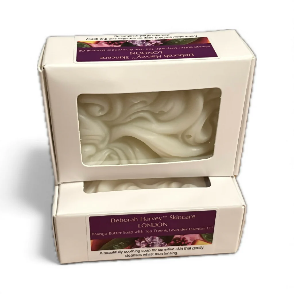 Mango Butter SOAP WITH TEA TREE & LAVENDER ESSENTIAL OIL - Image 5