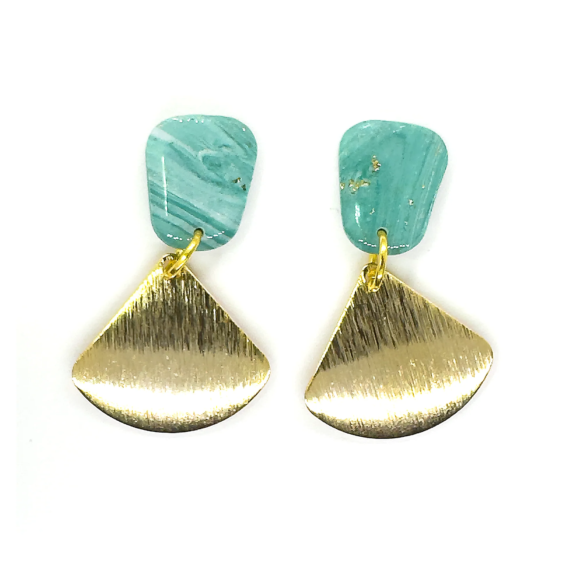 Marble Verde | Allure | Drop Earrings - Image 2