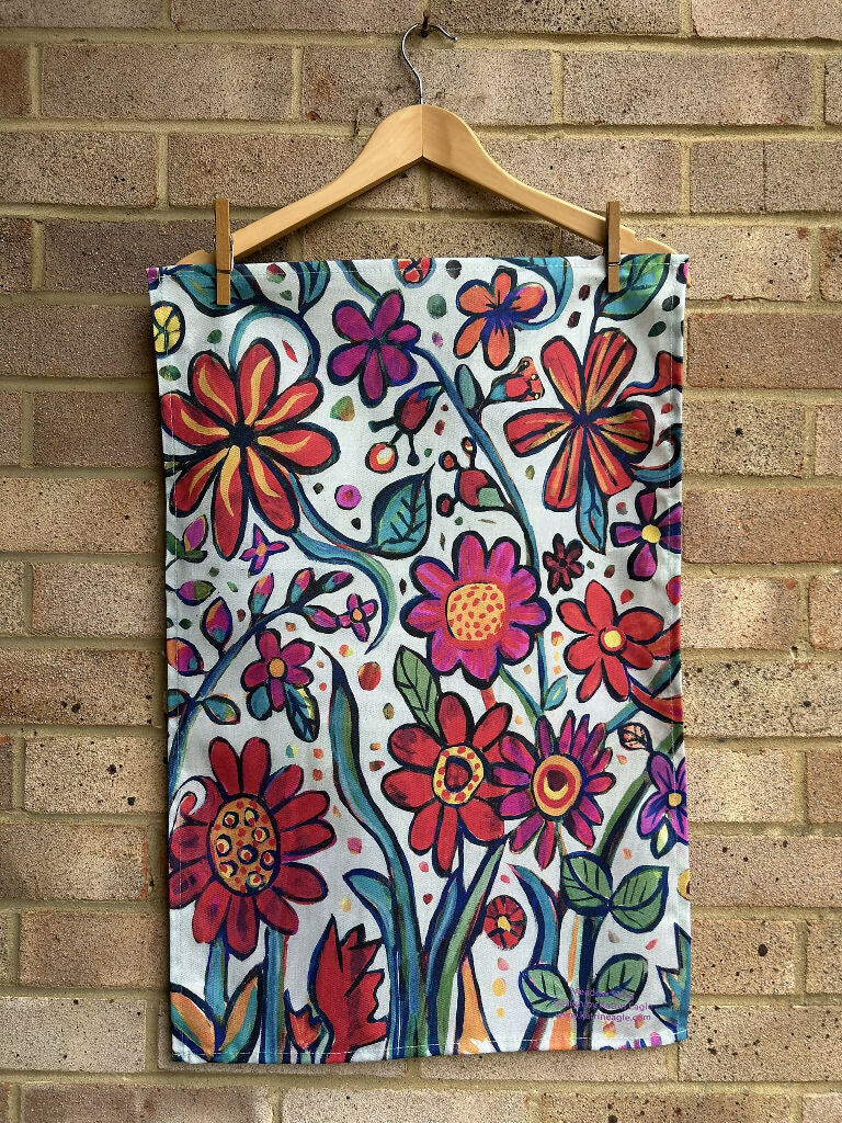 Meadow Song tea towel - Image 2