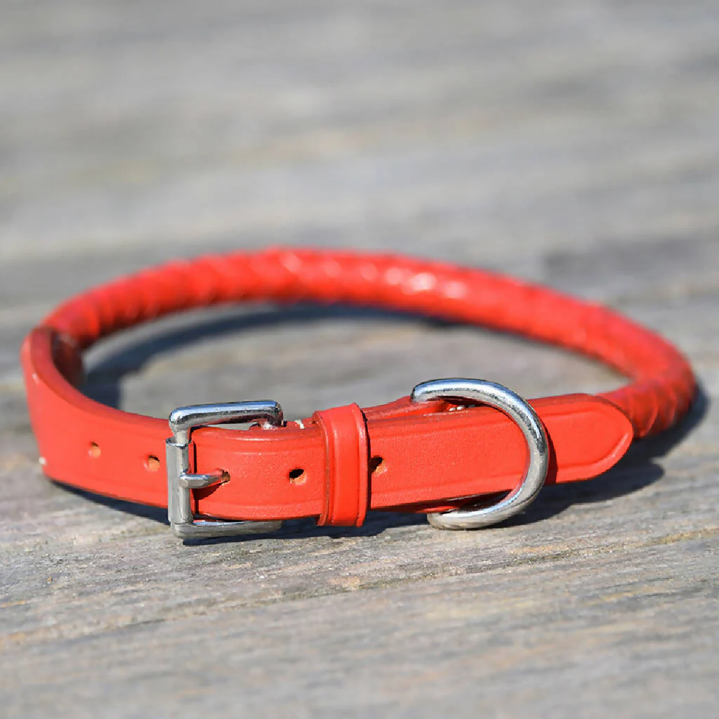 Mellbreak Plaited Leather Collar - Image 3