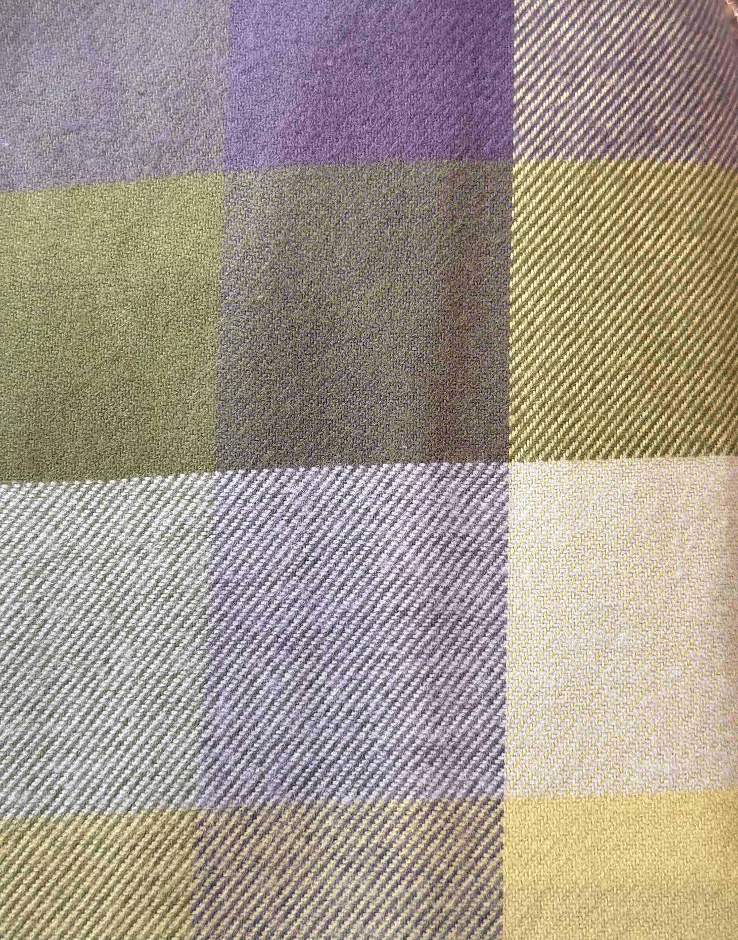 Men's Brushed Cotton Sleep Shorts – Shetland Check - Image 3
