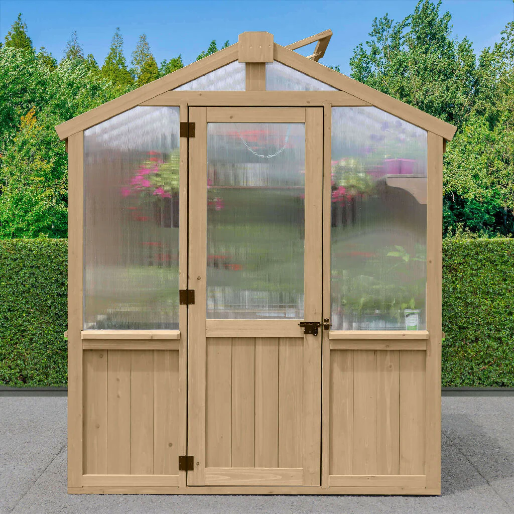 Meridian Greenhouse 6.7ft x 6ft (2.3m x 2m) - Image 2