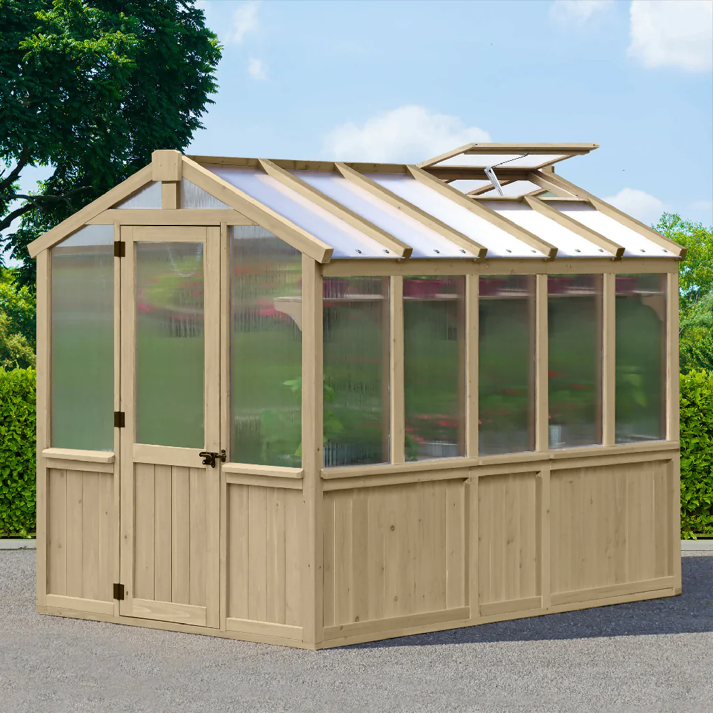 Meridian Greenhouse 6.7ft x 6ft (2.3m x 2m) - Image 3