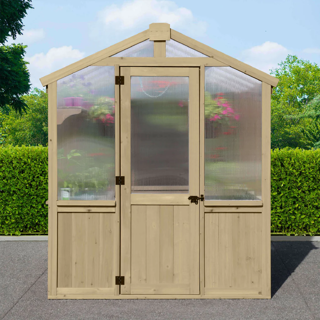 Meridian Greenhouse 6.7ft x 6ft (2.3m x 2m) - Image 4