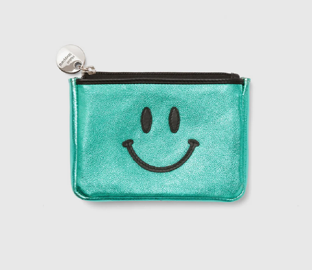 Mabel Sheppard Metallic Leather Happy Purse - Image 2