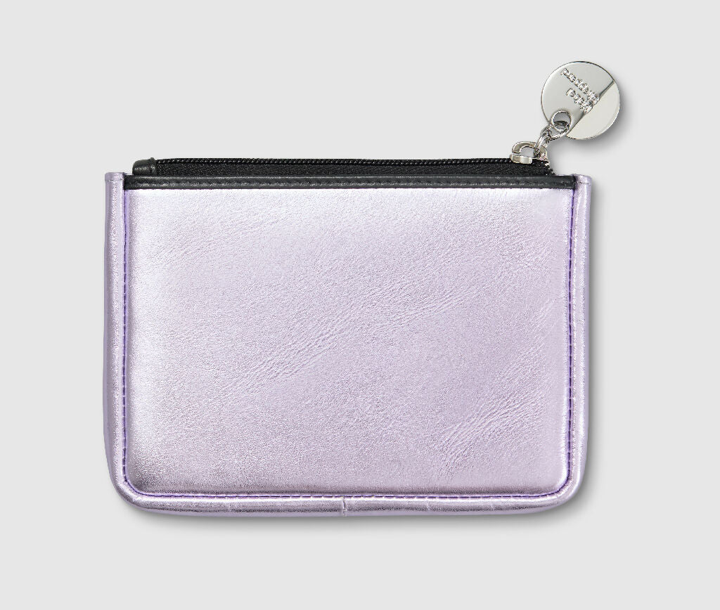 Mabel Sheppard Metallic Leather Happy Purse - Image 3