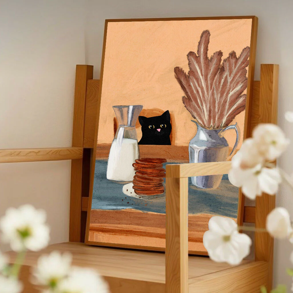 Milk And Cookies Print - Image 2