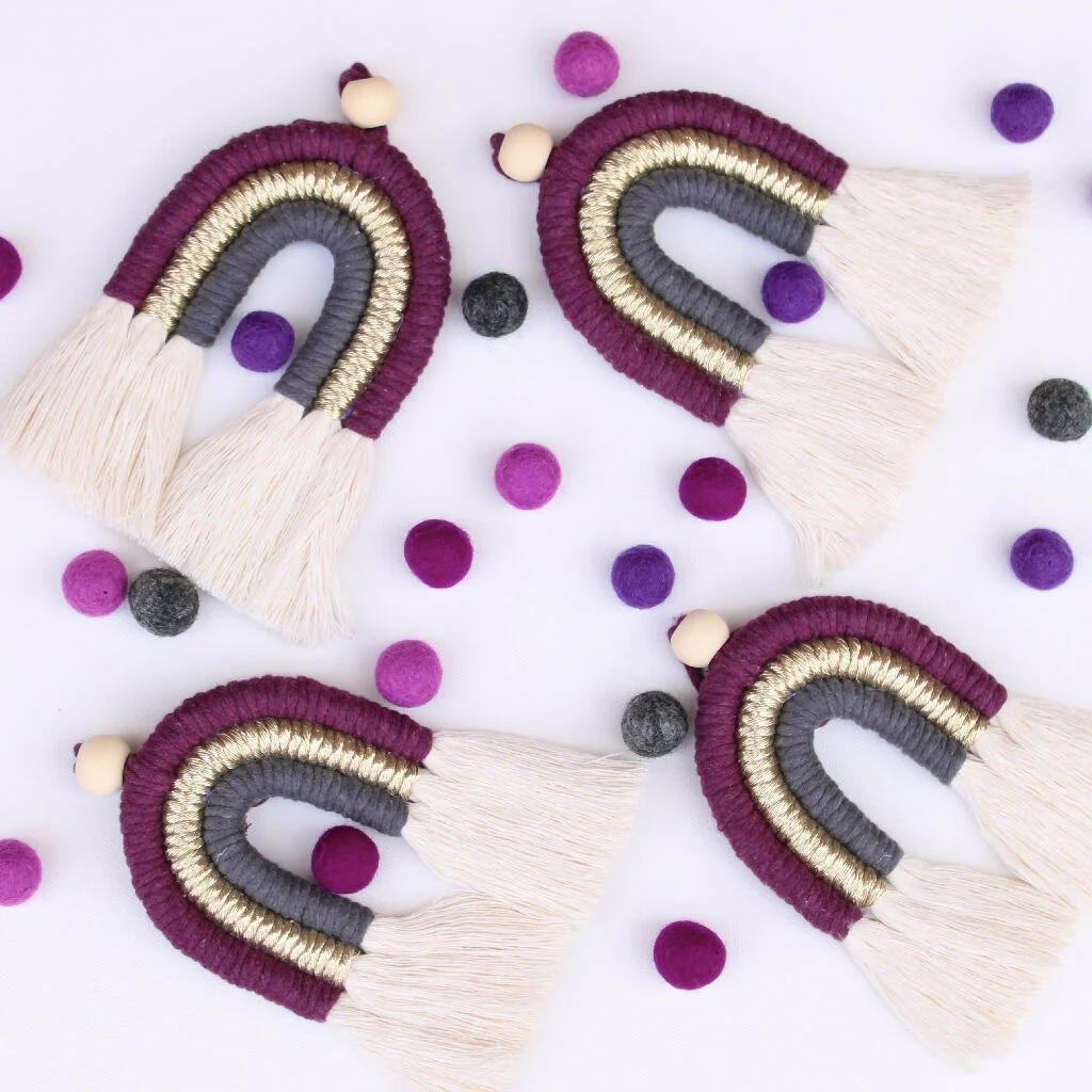 Mini Macrame Rainbow - Image 6