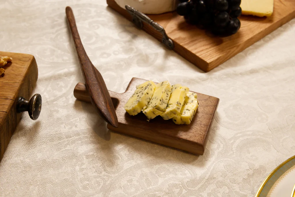 Miniature Wooden Charcuterie Board, Walnut Butter Board - Image 3