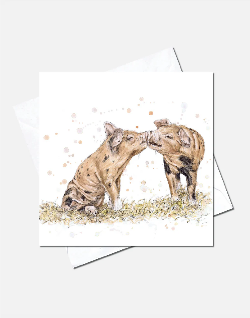 Missing You Pig Time!| Greetings Card - Image 2