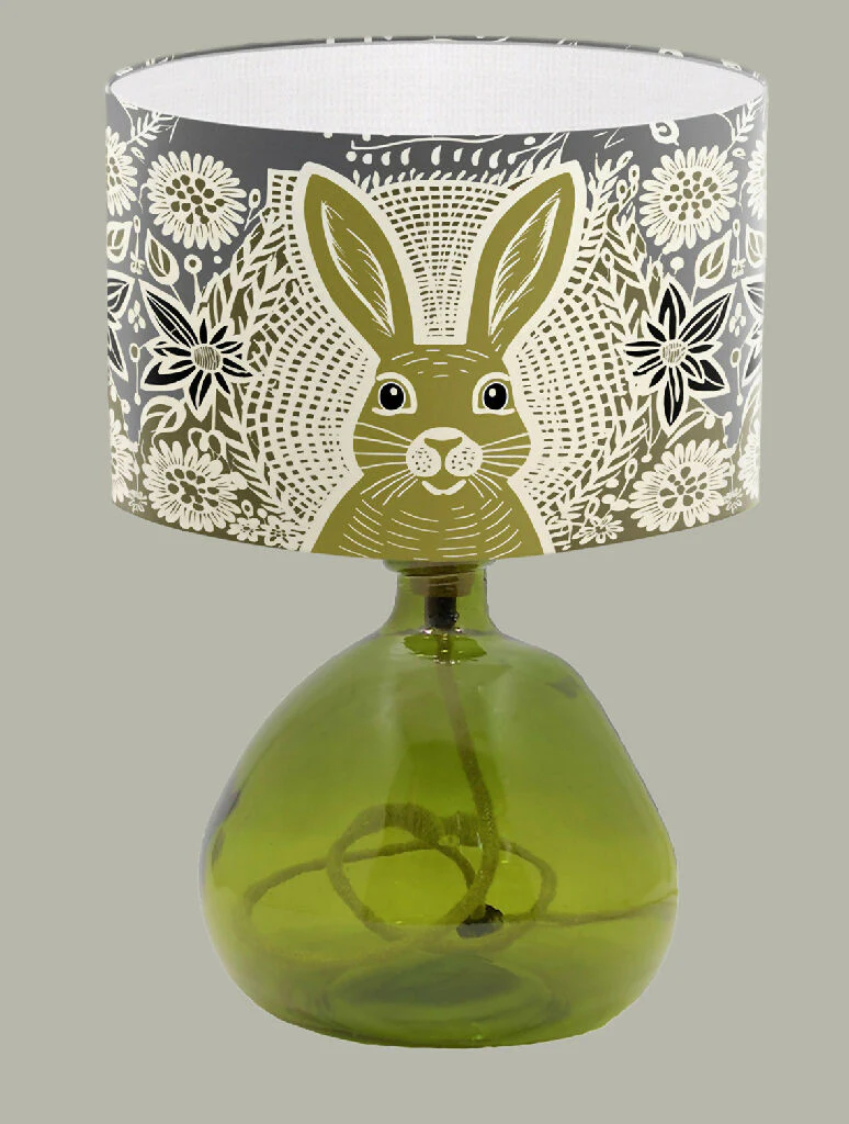 Modern Rabbit Print Lampshade - Image 6