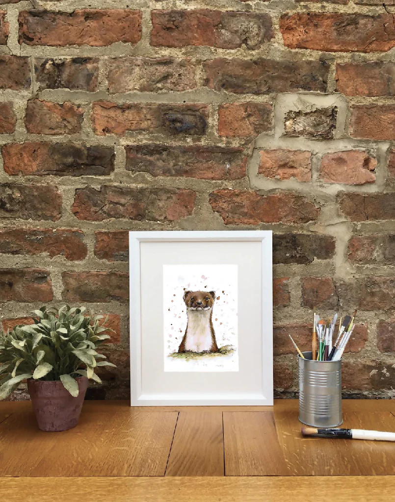 Mr Weasel| signed Limited Edition Print