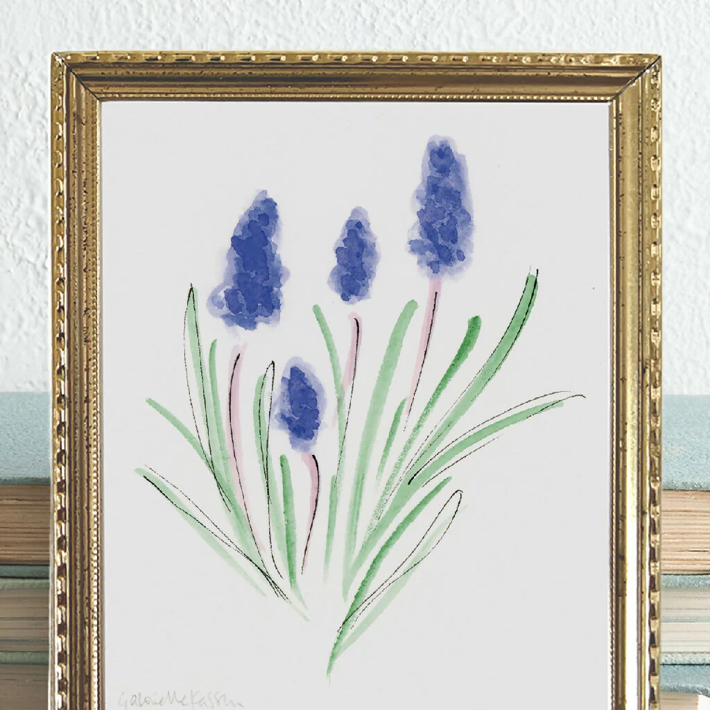 'Muscari' Framed Original Art - Image 2