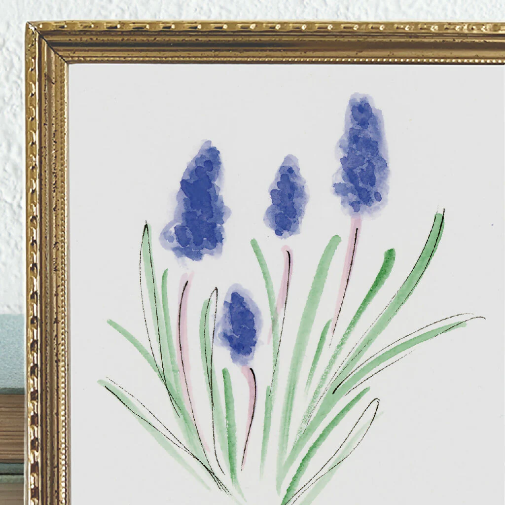 'Muscari' Framed Original Art - Image 3