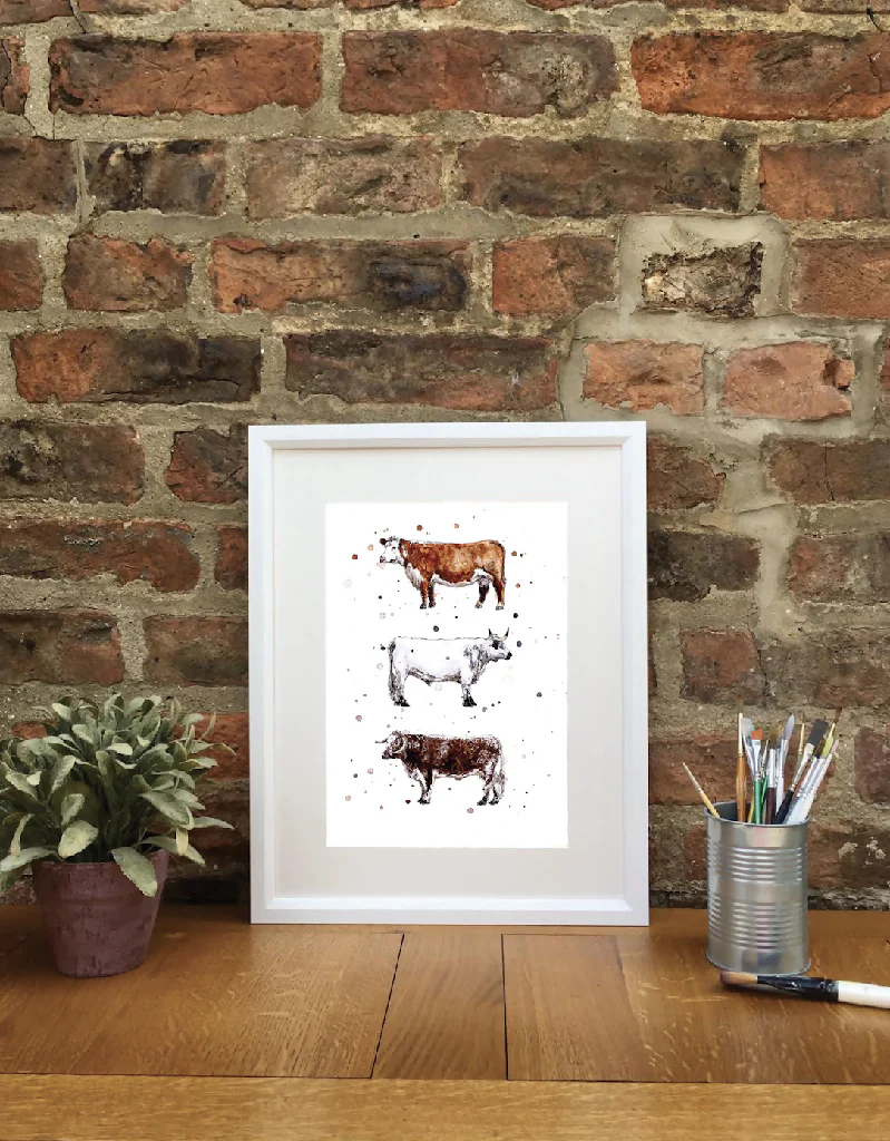 Native Cattle| Signed Limited Edition Print