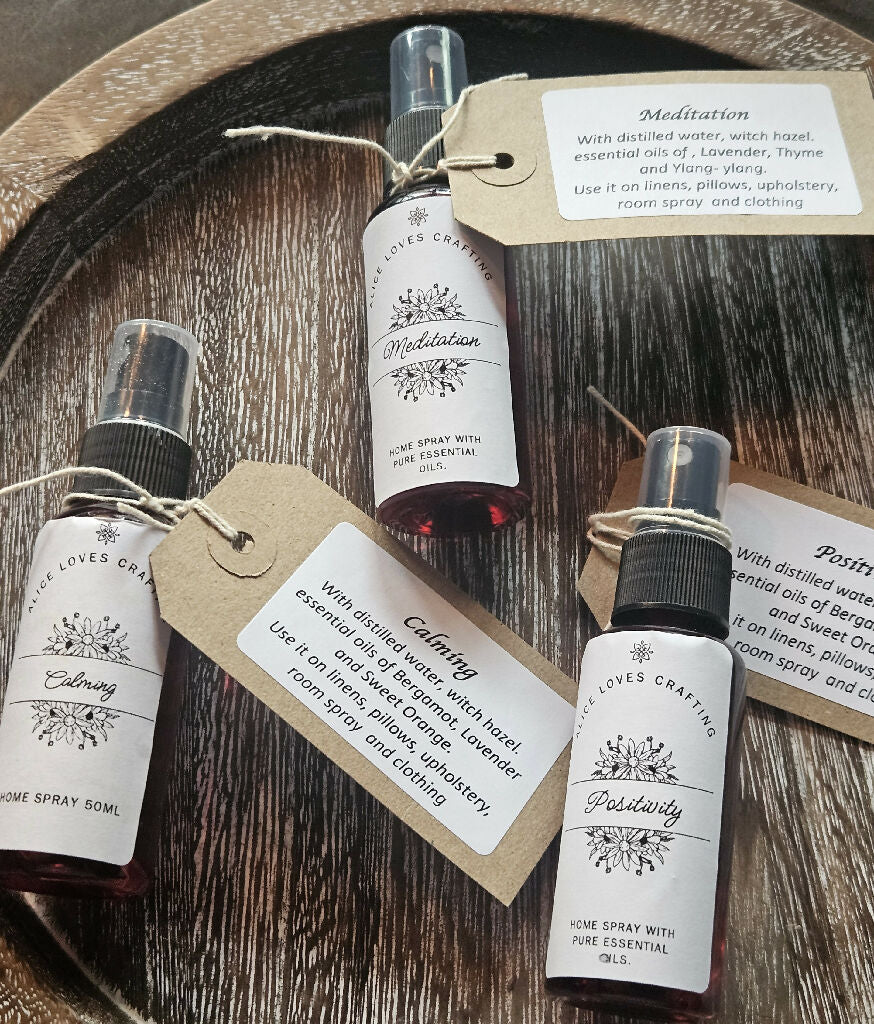 Natural Aromatherapy Room & Linen Spray 30ml travel size - Image 5