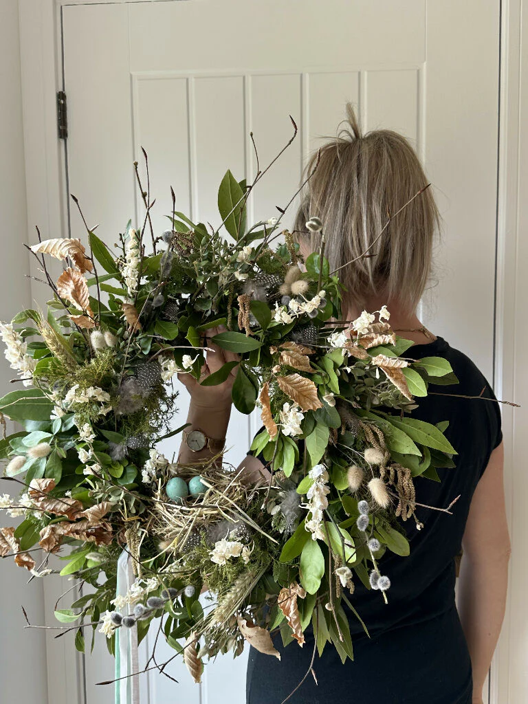 Natural Easter Spring Wreath - Image 3