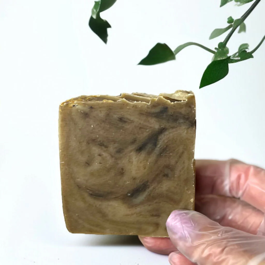 Natural Nettle Soap Bar with Lavender, Lemon and Juniperberry Essential Oils Small and Large Size - Image 2